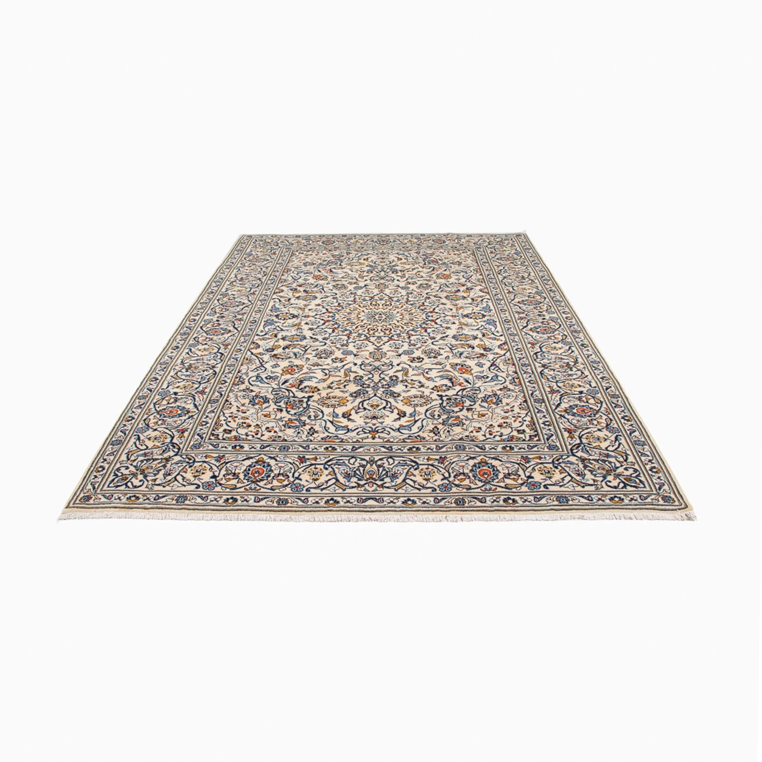 Persisk tæppe - Keshan - 290 x 200 cm - beige