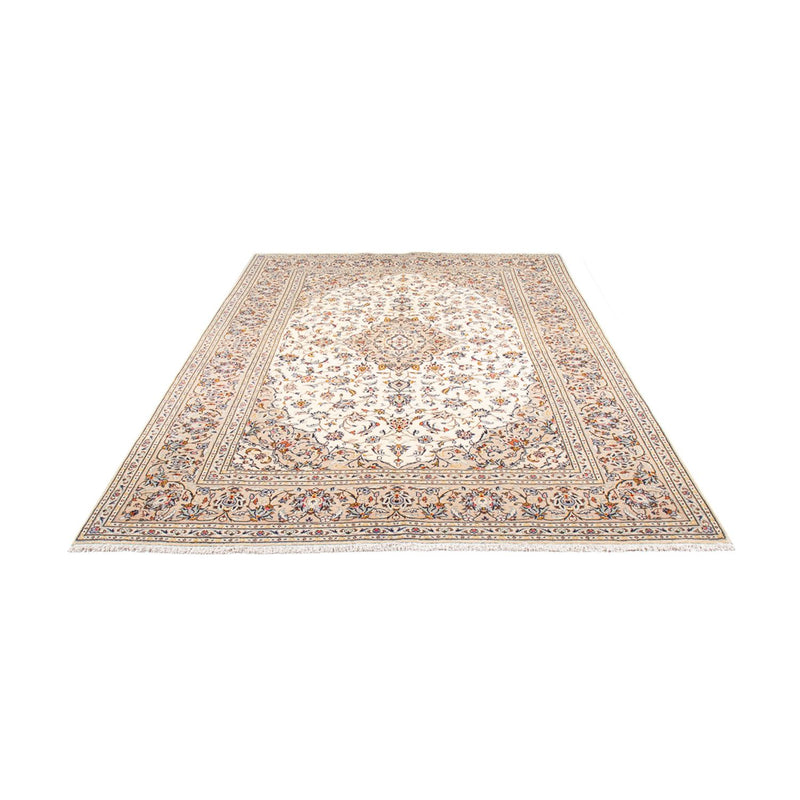 Persisk tæppe - Keshan - 300 x 194 cm - creme