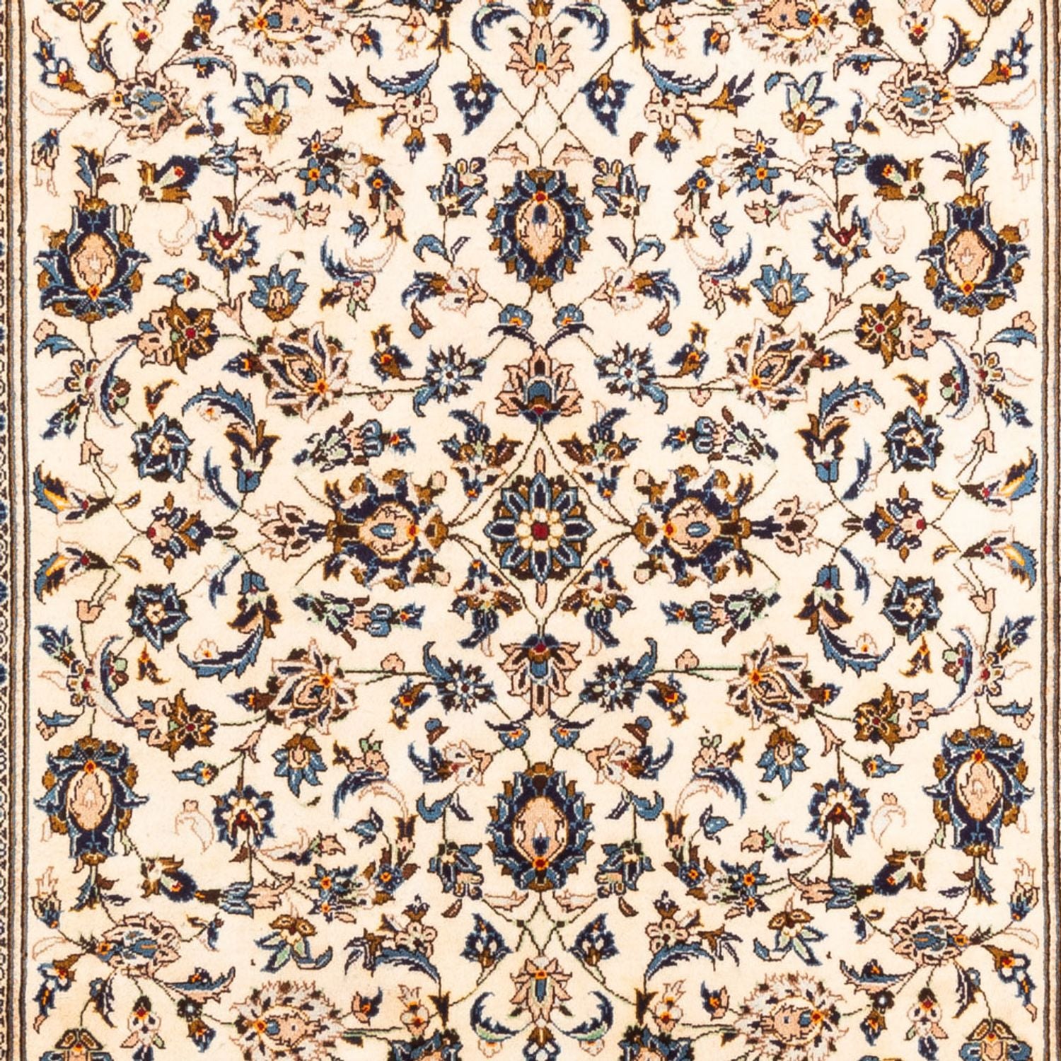 Persisk tæppe - Keshan - 294 x 198 cm - beige