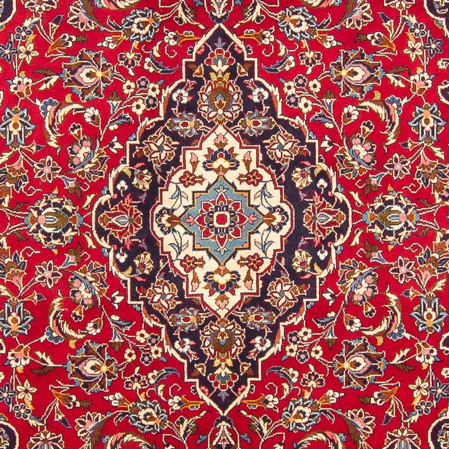 Persisk tæppe - Keshan - 288 x 202 cm - rød