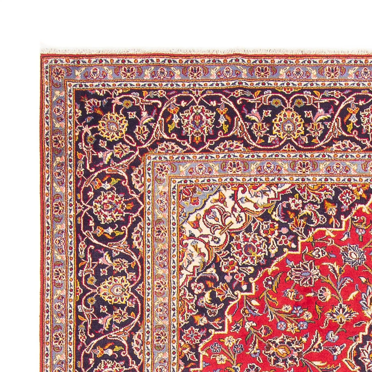 Kashan Tæppe 198x295cm - Persisk tæppe