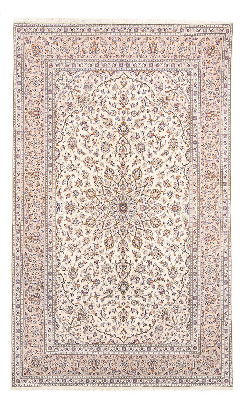 Persisk tæppe - Keshan - 302 x 194 cm - creme