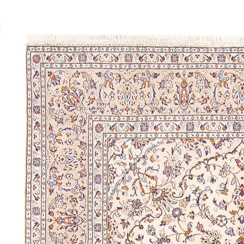 Persisk tæppe - Keshan - 302 x 194 cm - creme