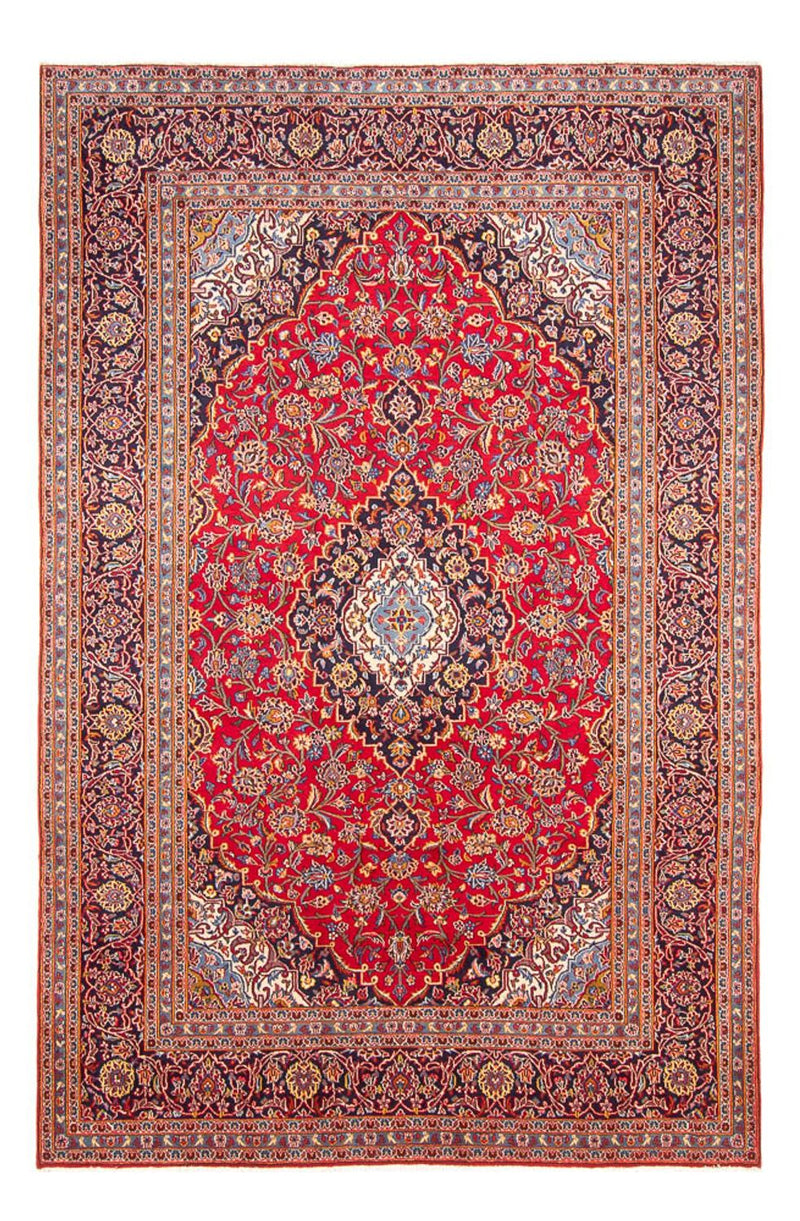 Persisk tæppe - Keshan - 293 x 200 cm - rød