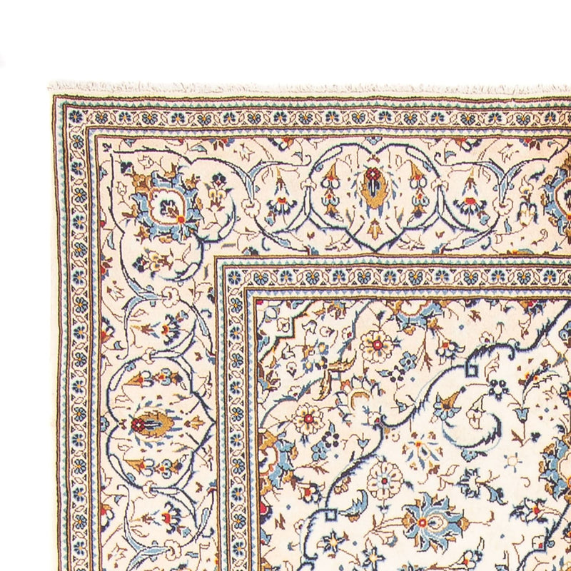 Persisk tæppe - Keshan - 300 x 196 cm - creme