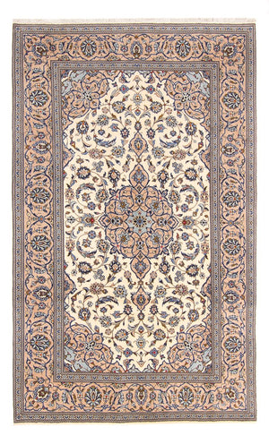 Persisk tæppe - Keshan - 306 x 192 cm - creme