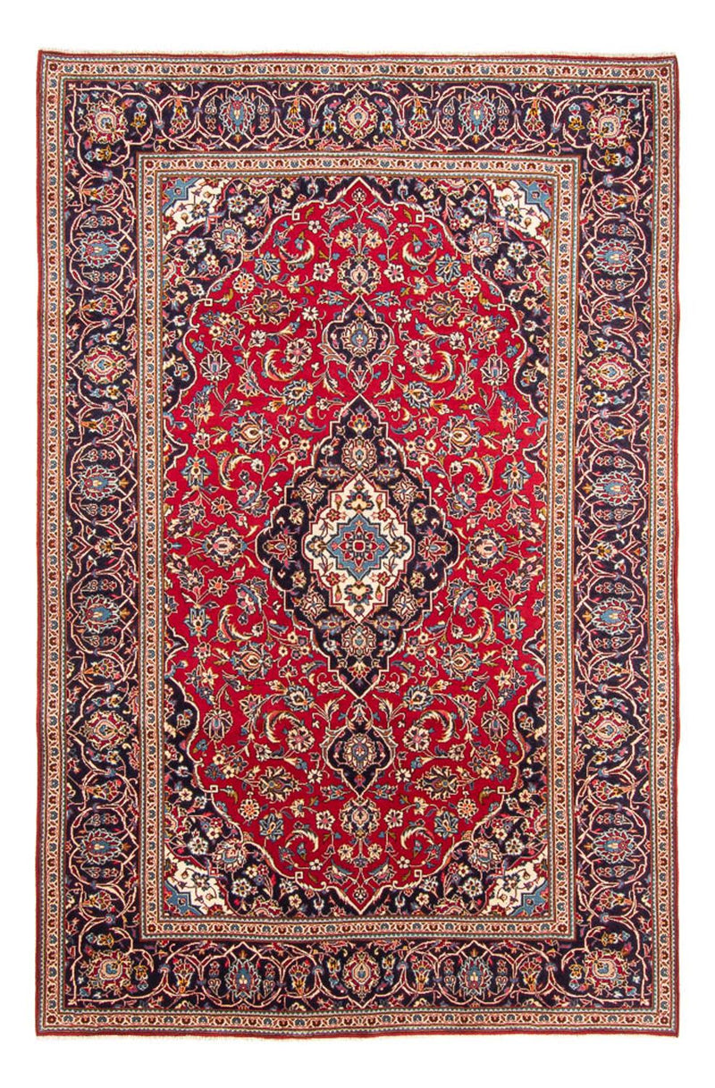 Persisk tæppe - Keshan - 295 x 200 cm - rød
