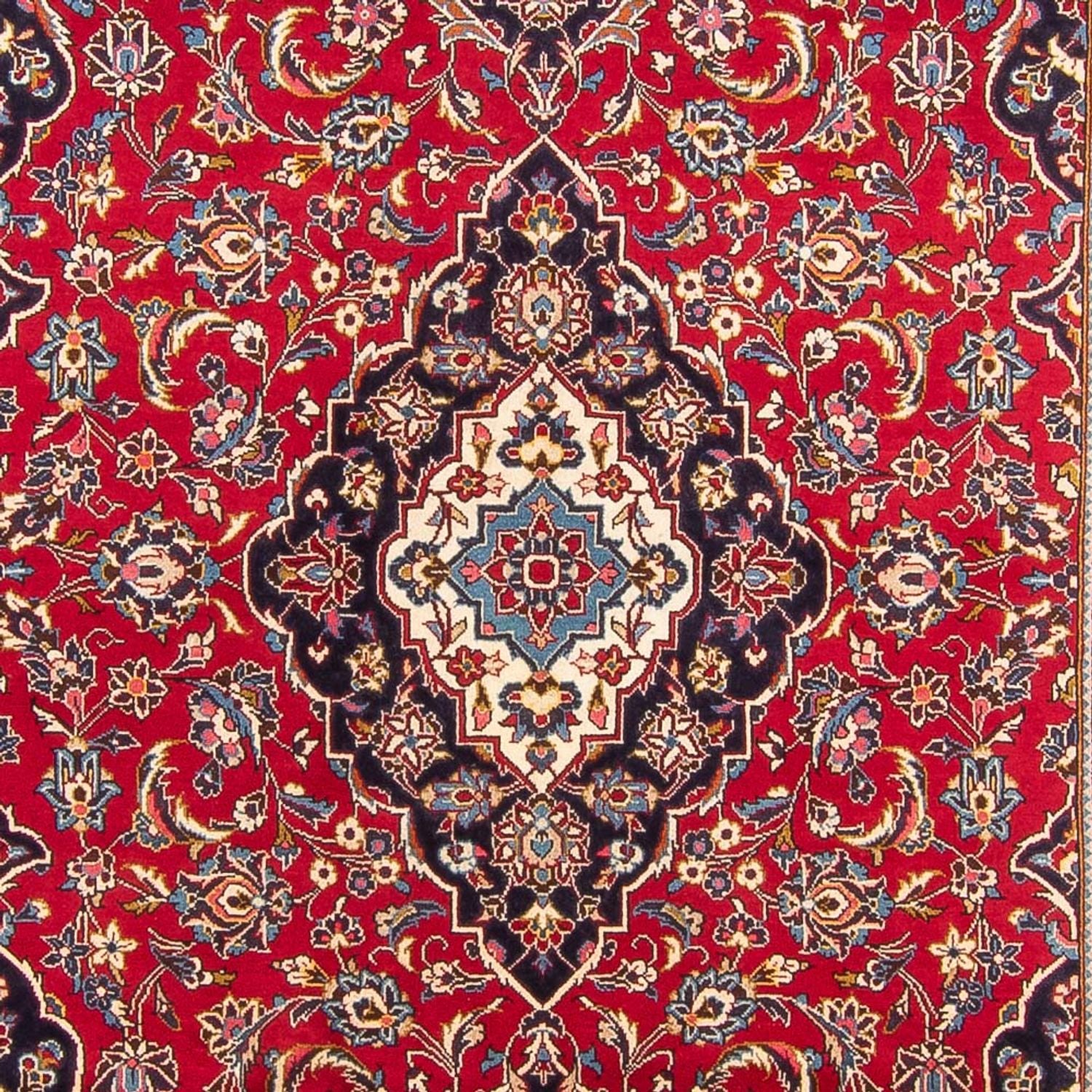 Persisk tæppe - Keshan - 295 x 200 cm - rød