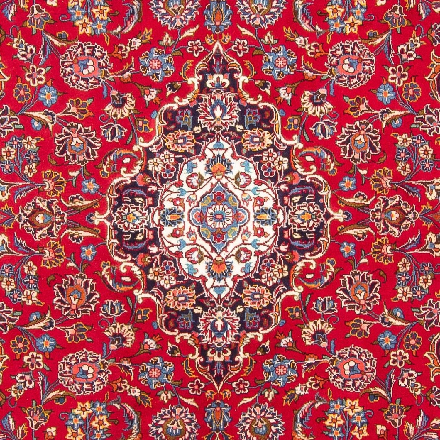 Persisk tæppe - Keshan - 300 x 197 cm - rød