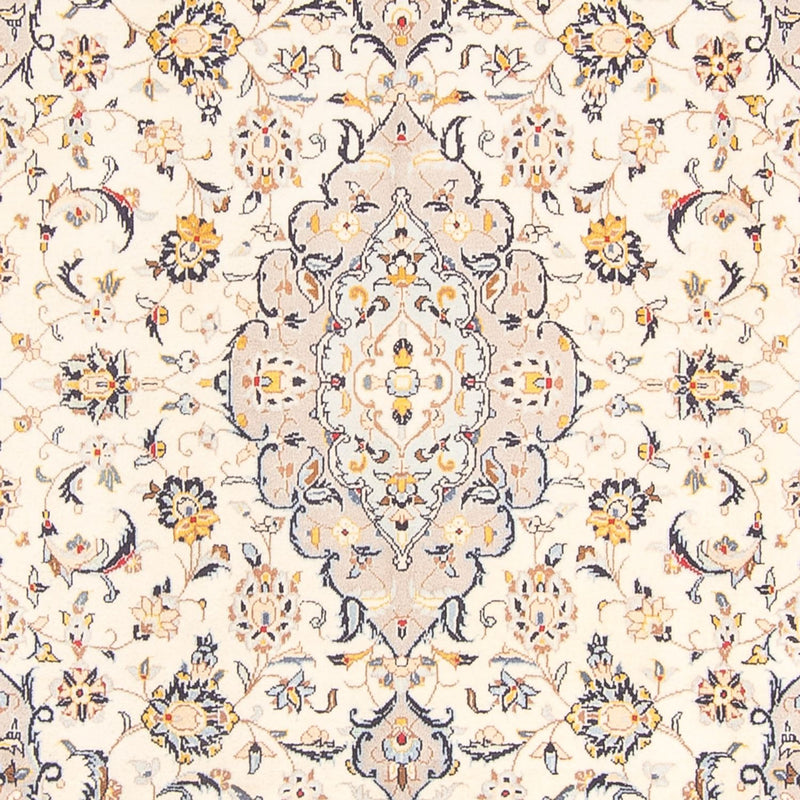 Persisk tæppe - Keshan - 300 x 200 cm - creme