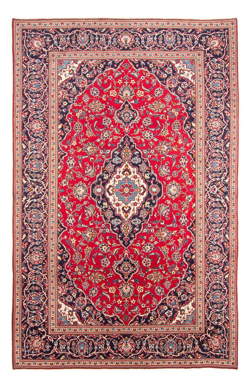 Persisk tæppe - Keshan - 300 x 200 cm - rød