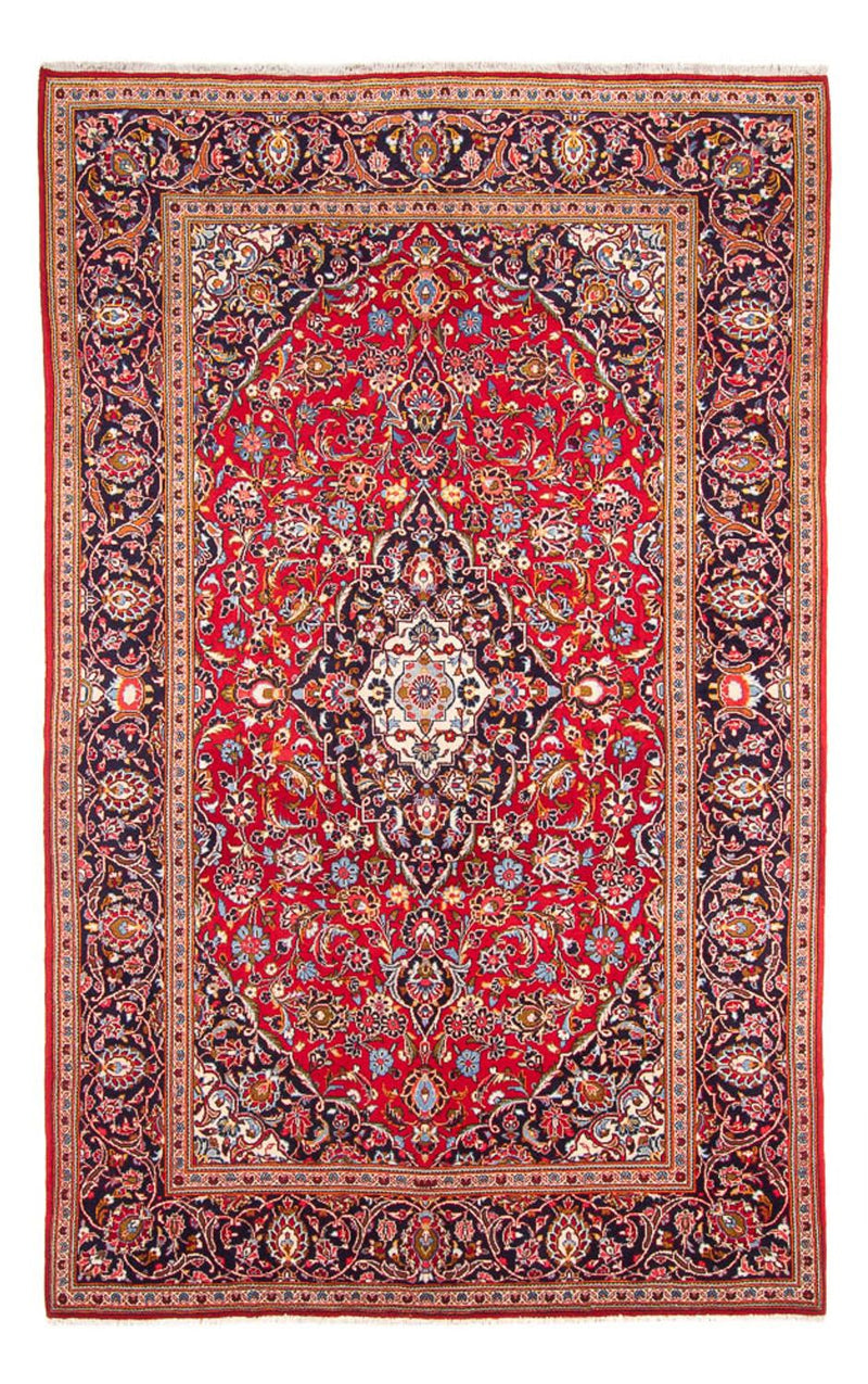 Persisk tæppe - Keshan - 300 x 200 cm - rød