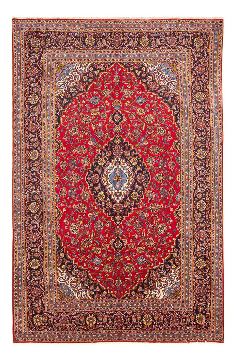 Persisk tæppe - Keshan - 296 x 203 cm - rød