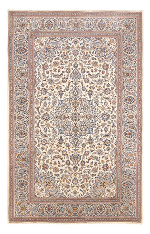 Persisk tæppe - Keshan - 305 x 198 cm - creme