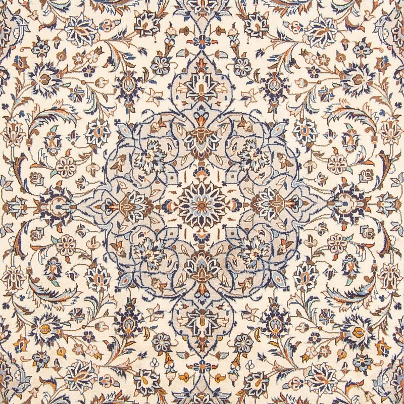 Persisk tæppe - Keshan - 305 x 198 cm - creme
