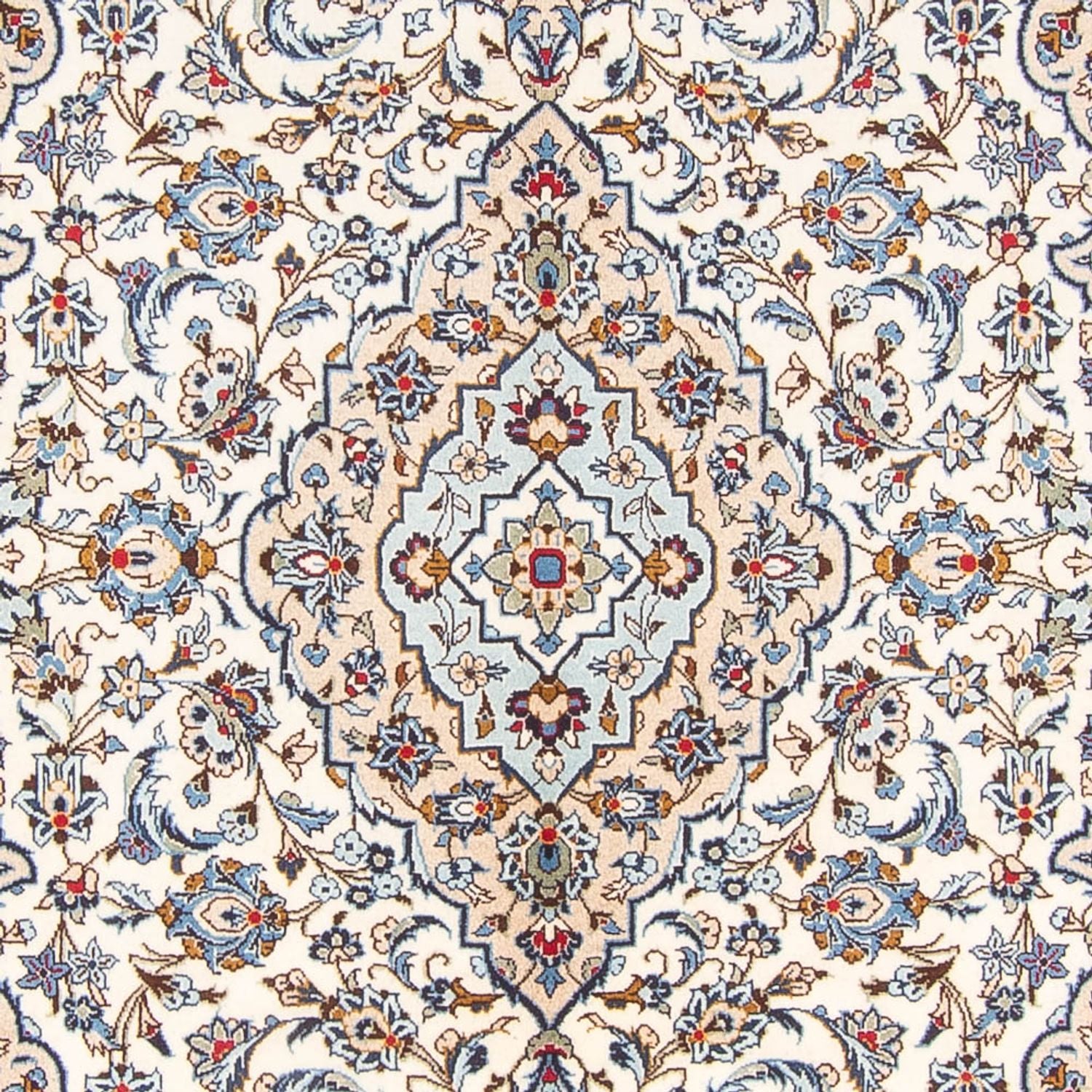Persisk tæppe - Keshan - 303 x 200 cm - beige
