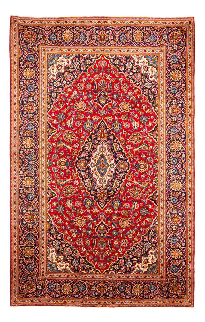Persisk tæppe - Keshan - 303 x 200 cm - rød