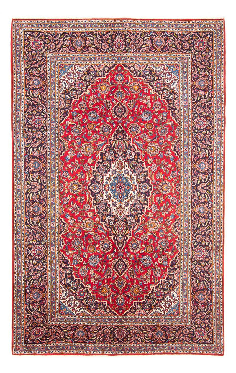Persisk tæppe - Keshan - 300 x 203 cm - rød