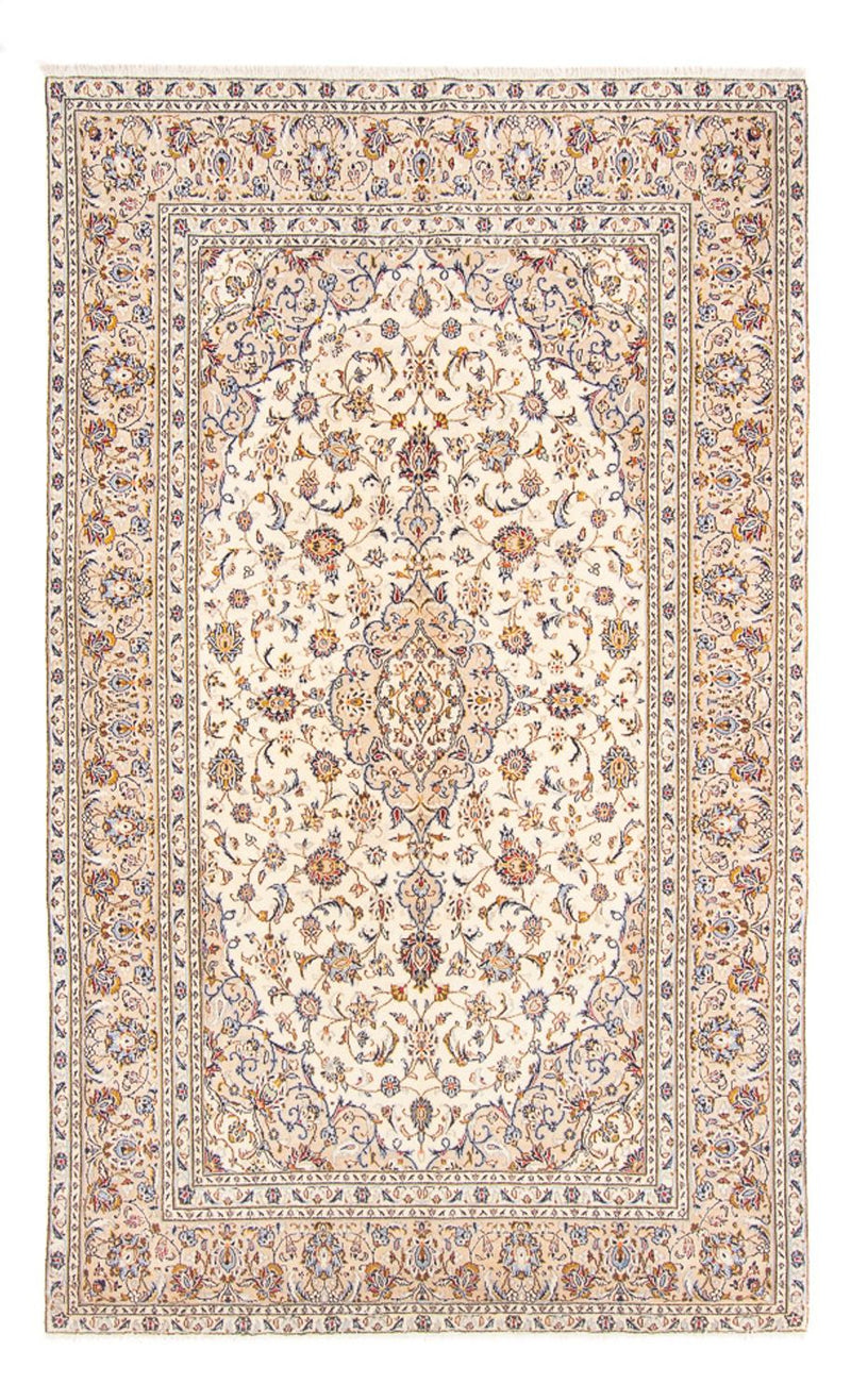 Persisk tæppe - Keshan - 310 x 197 cm - creme