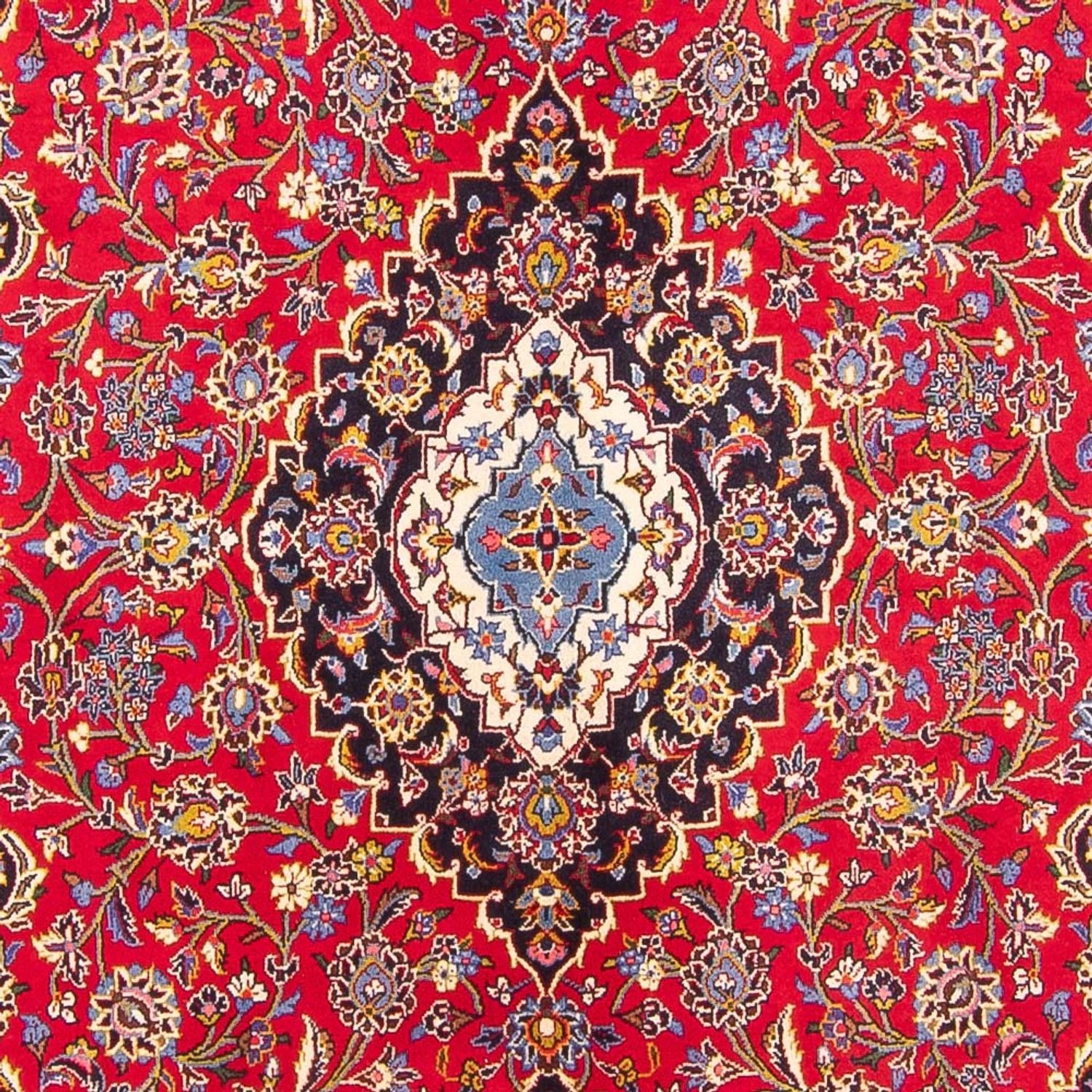 Persisk tæppe - Keshan - 306 x 200 cm - rød