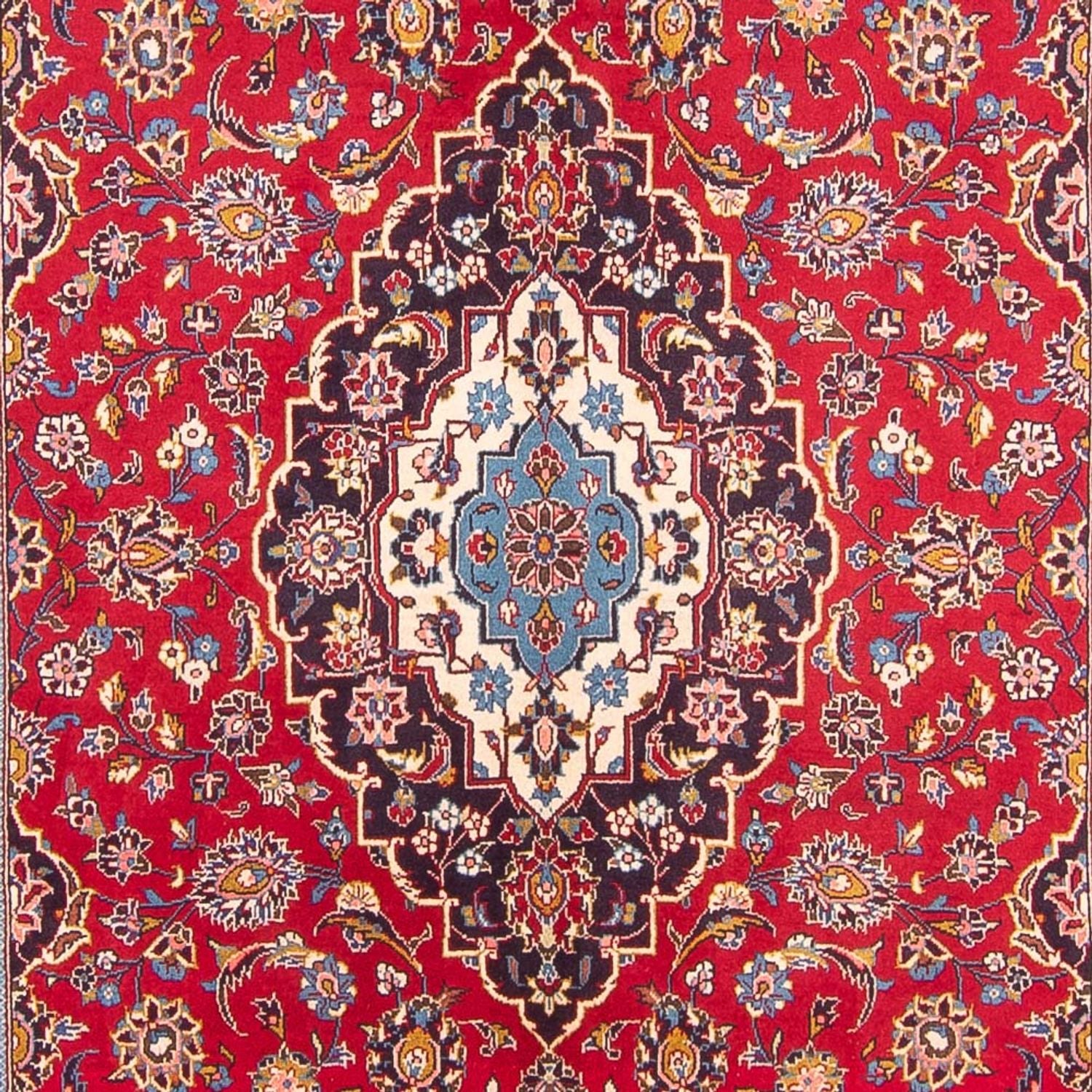 Persisk tæppe - Keshan - 307 x 200 cm - rød