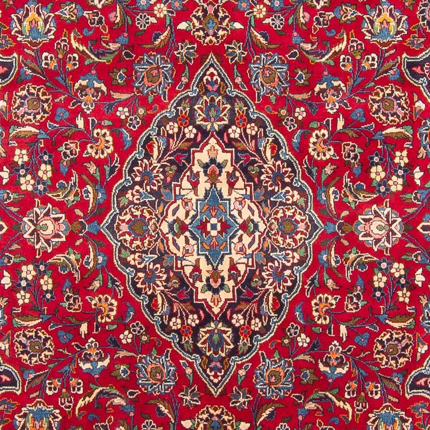 Persisk tæppe - Keshan - 307 x 200 cm - rød