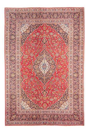 Persisk tæppe - Keshan - 297 x 207 cm - rød
