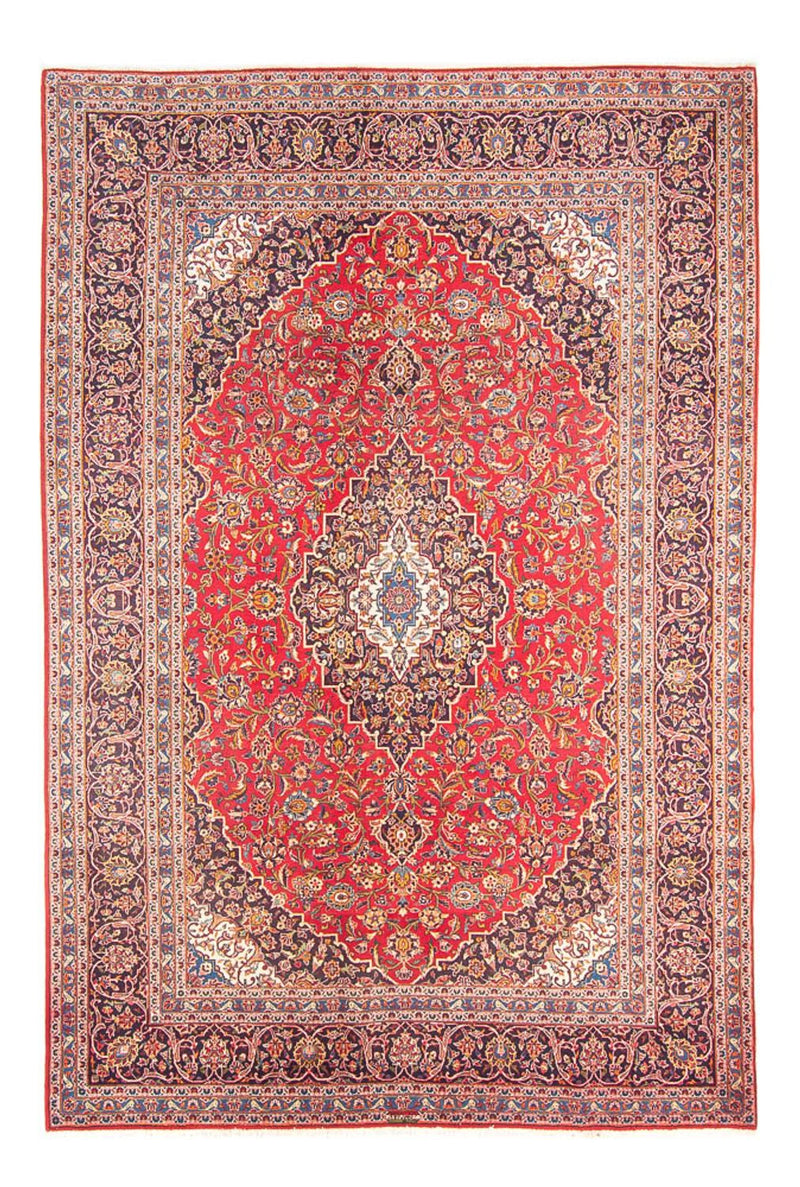 Persisk tæppe - Keshan - 297 x 207 cm - rød