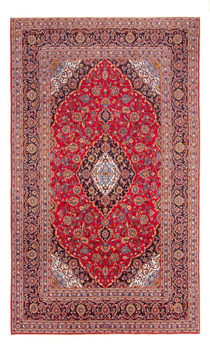 Persisk tæppe - Keshan - 313 x 197 cm - rød