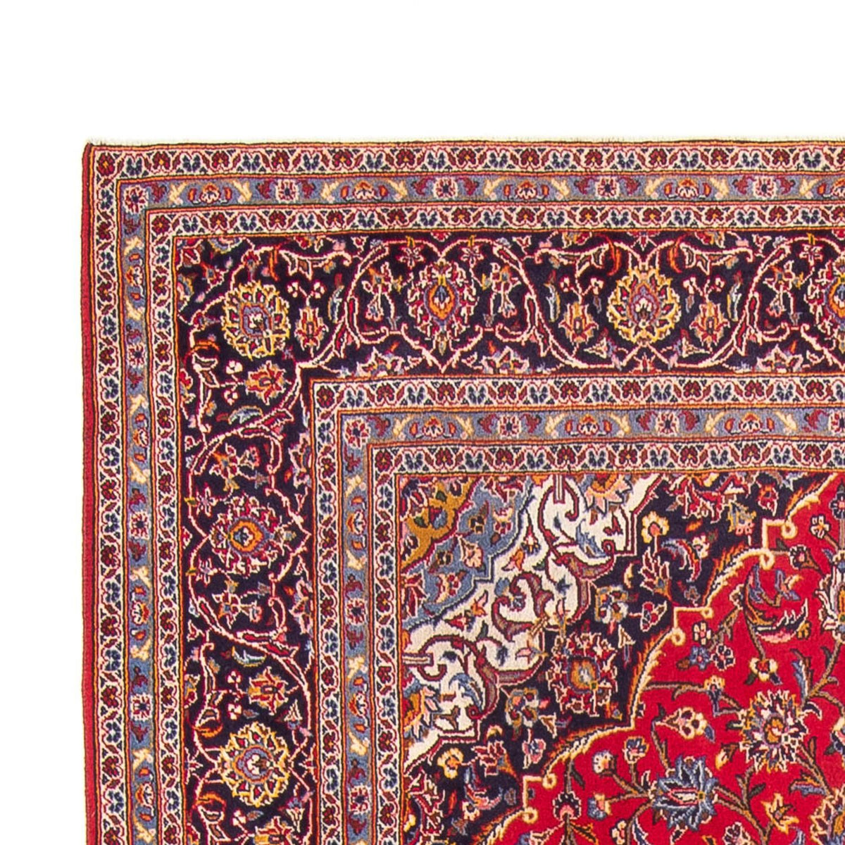 Kashan Tæppe 197x313cm - Persisk tæppe
