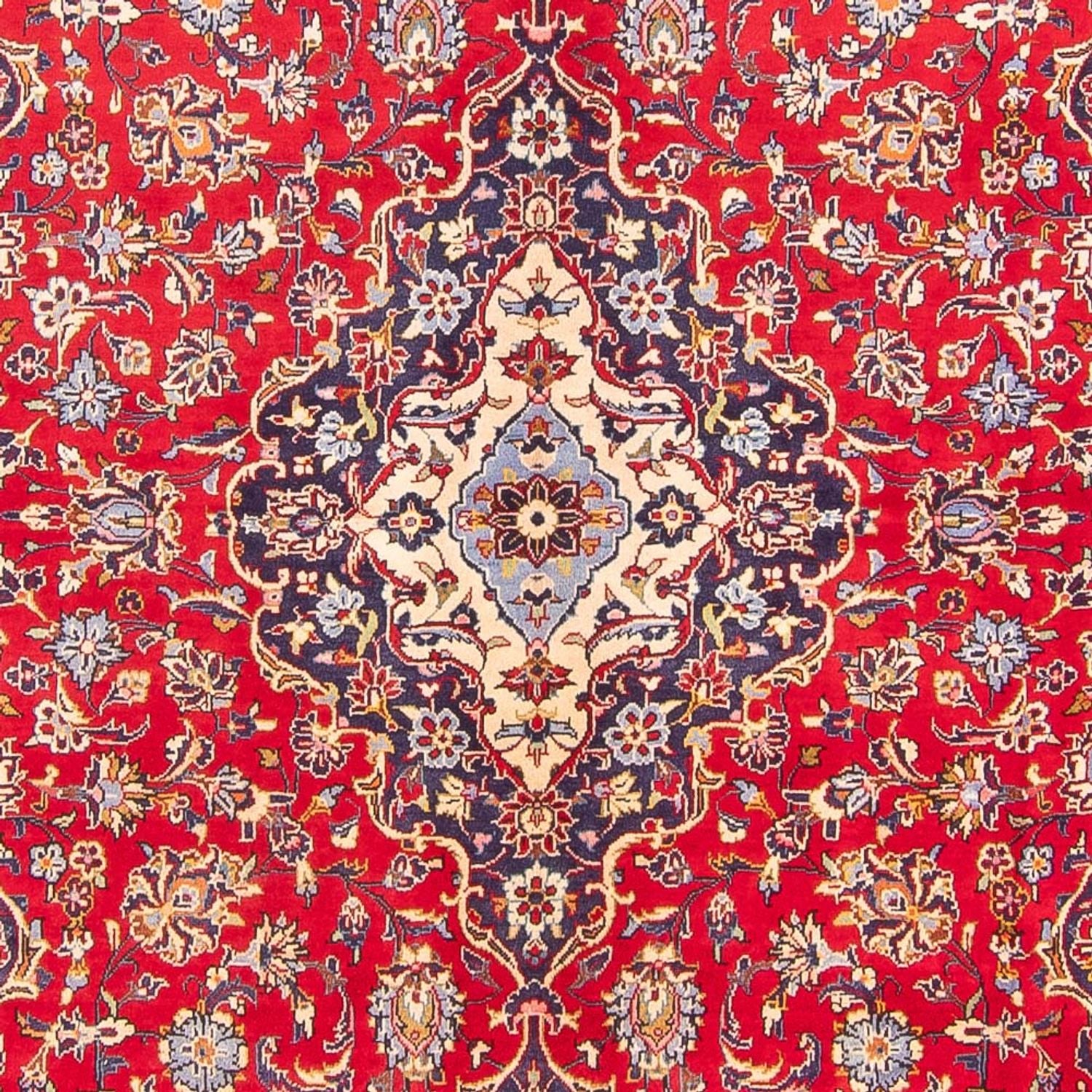 Persisk tæppe - Keshan - 310 x 200 cm - rød