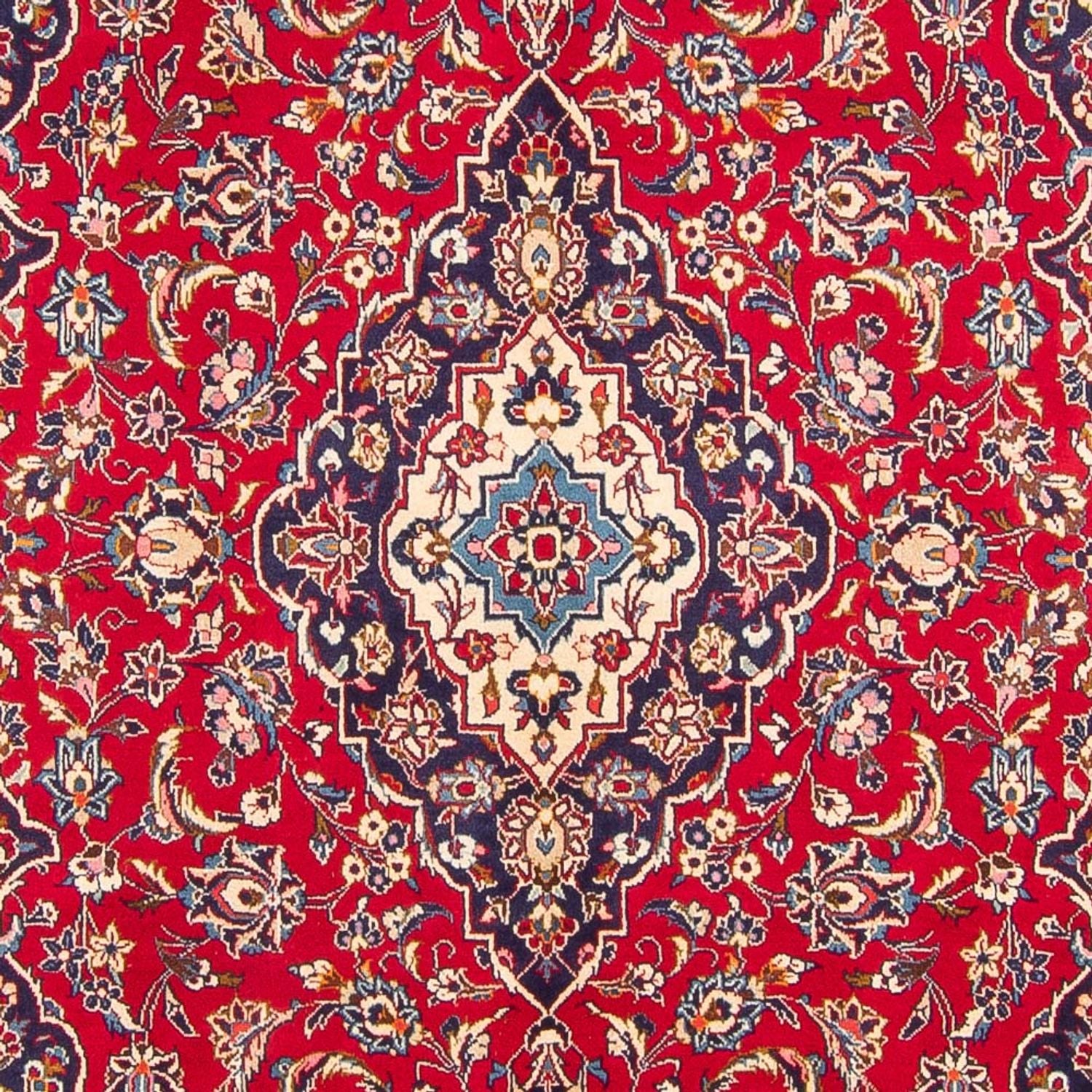 Persisk tæppe - Keshan - 310 x 200 cm - rød