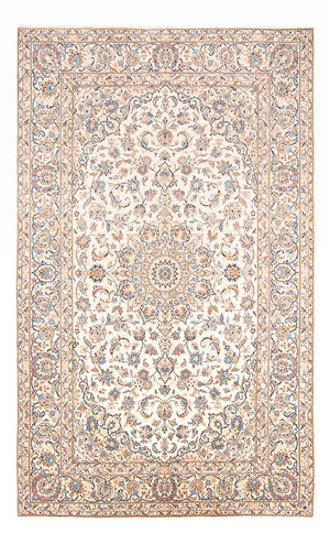 Persisk tæppe - Keshan - 314 x 198 cm - creme