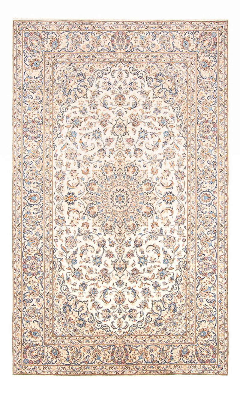 Persisk tæppe - Keshan - 314 x 198 cm - creme