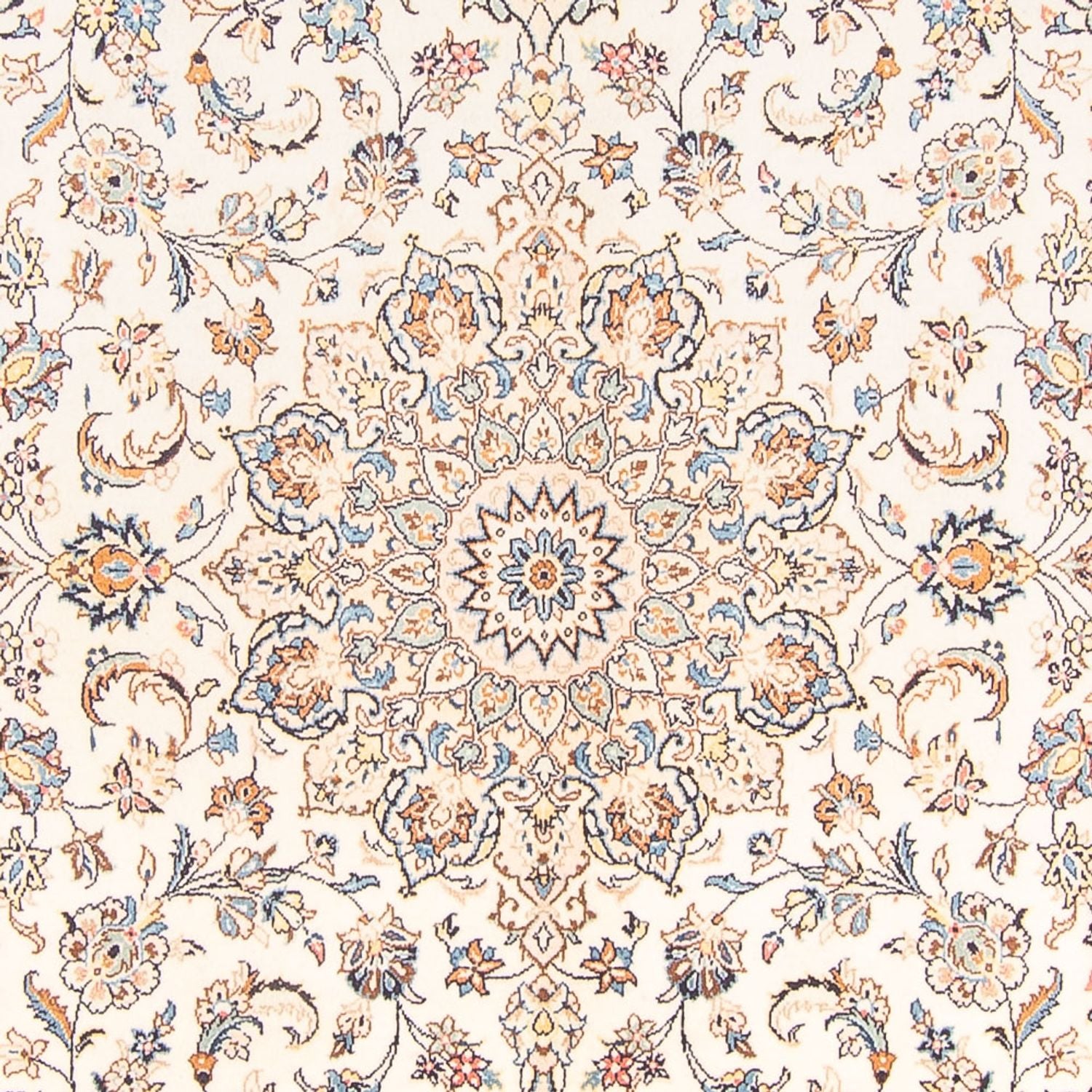 Persisk tæppe - Keshan - 314 x 198 cm - creme