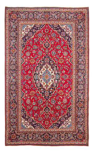 Persisk tæppe - Keshan - 300 x 208 cm - rød