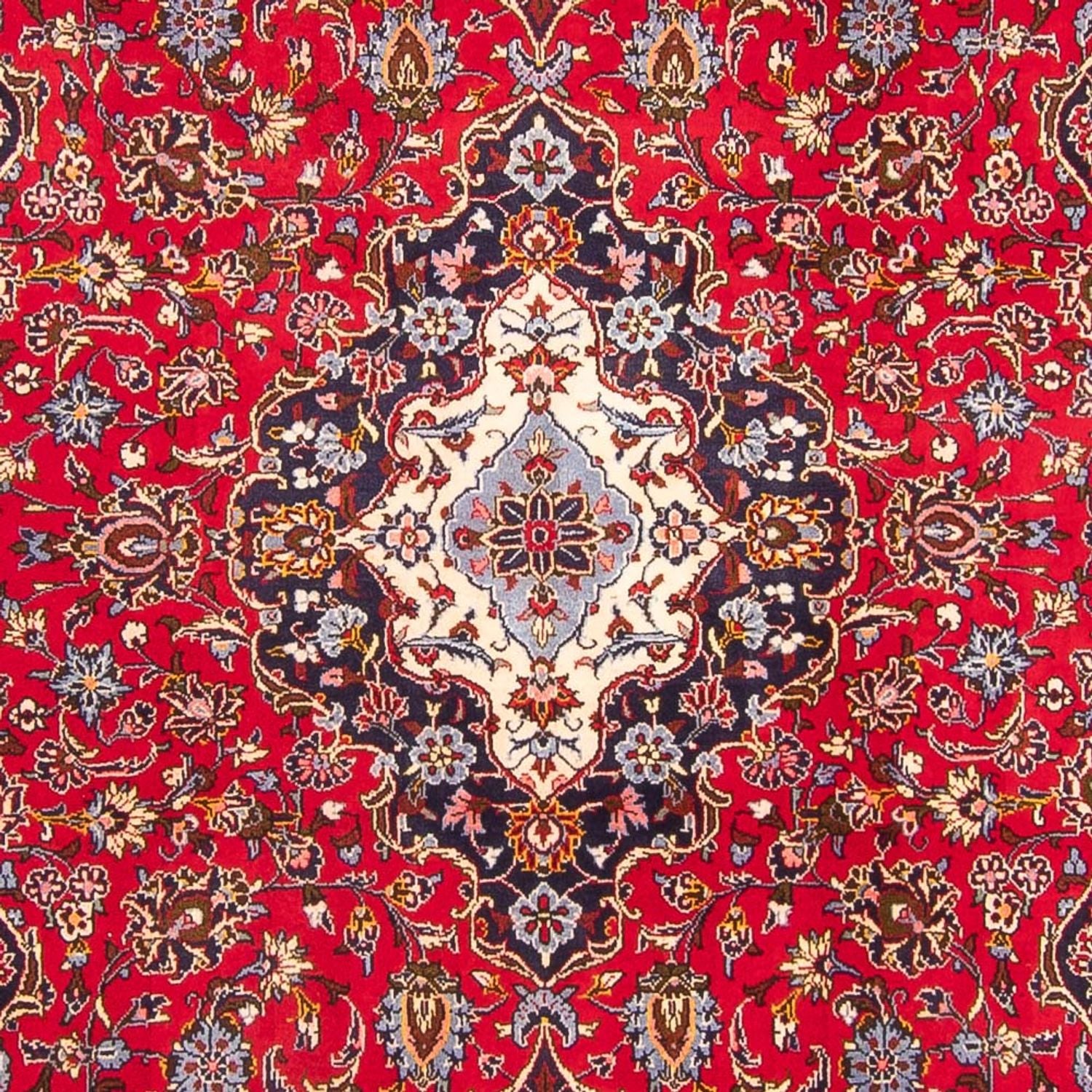 Persisk tæppe - Keshan - 313 x 200 cm - rød