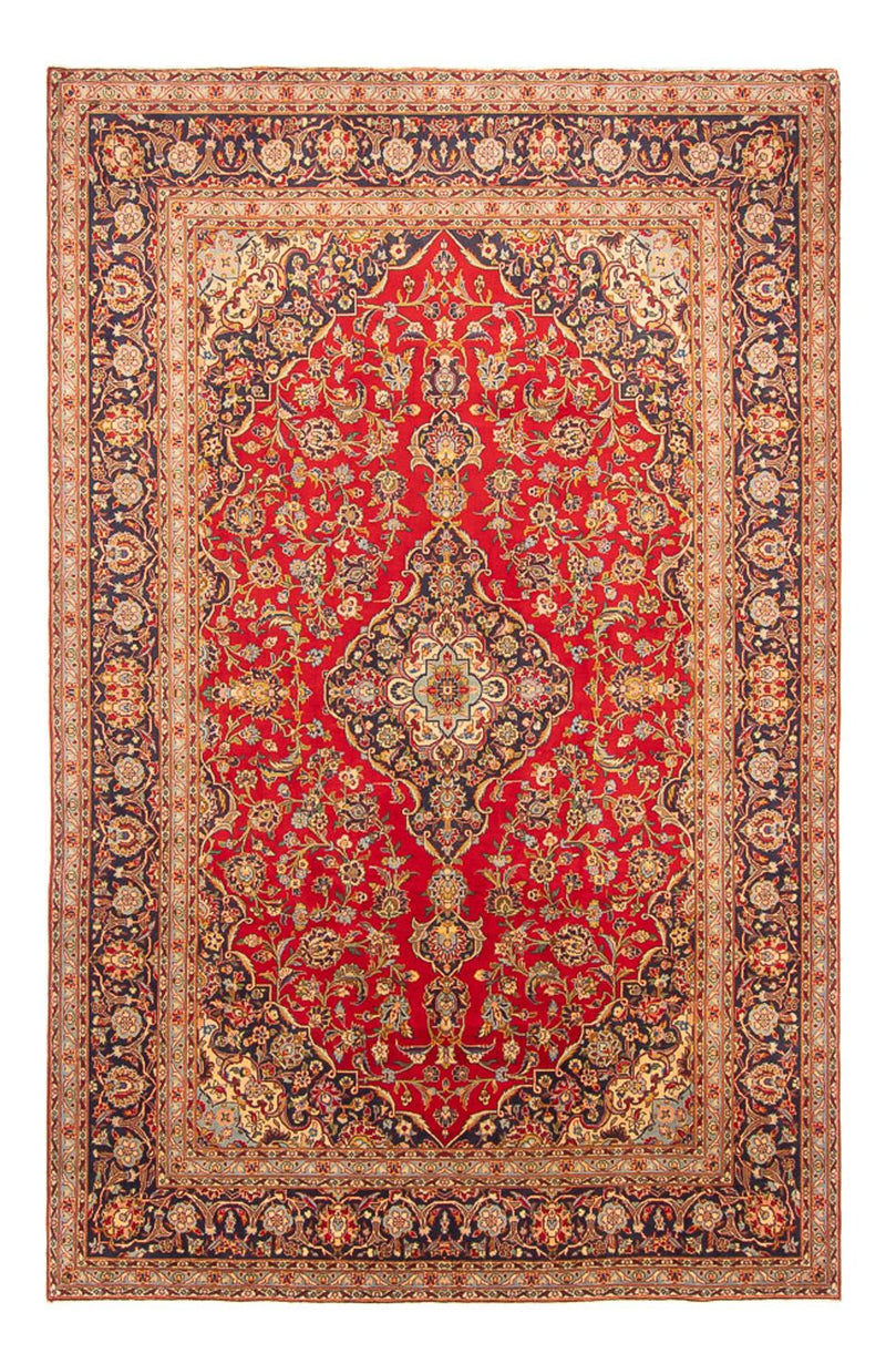 Persisk tæppe - Keshan - 307 x 204 cm - rød
