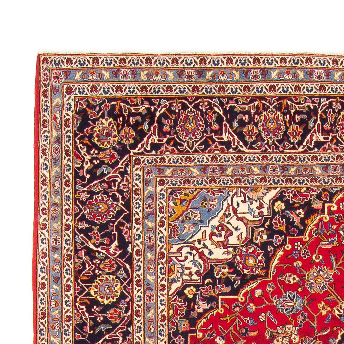 Kashan Tæppe 209x305cm - Persisk tæppe