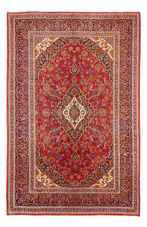 Persisk tæppe - Keshan - 309 x 212 cm - rød