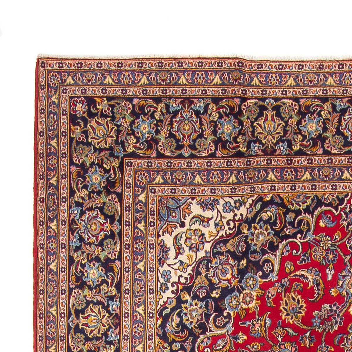 Kashan Tæppe 209x326cm - Persisk tæppe