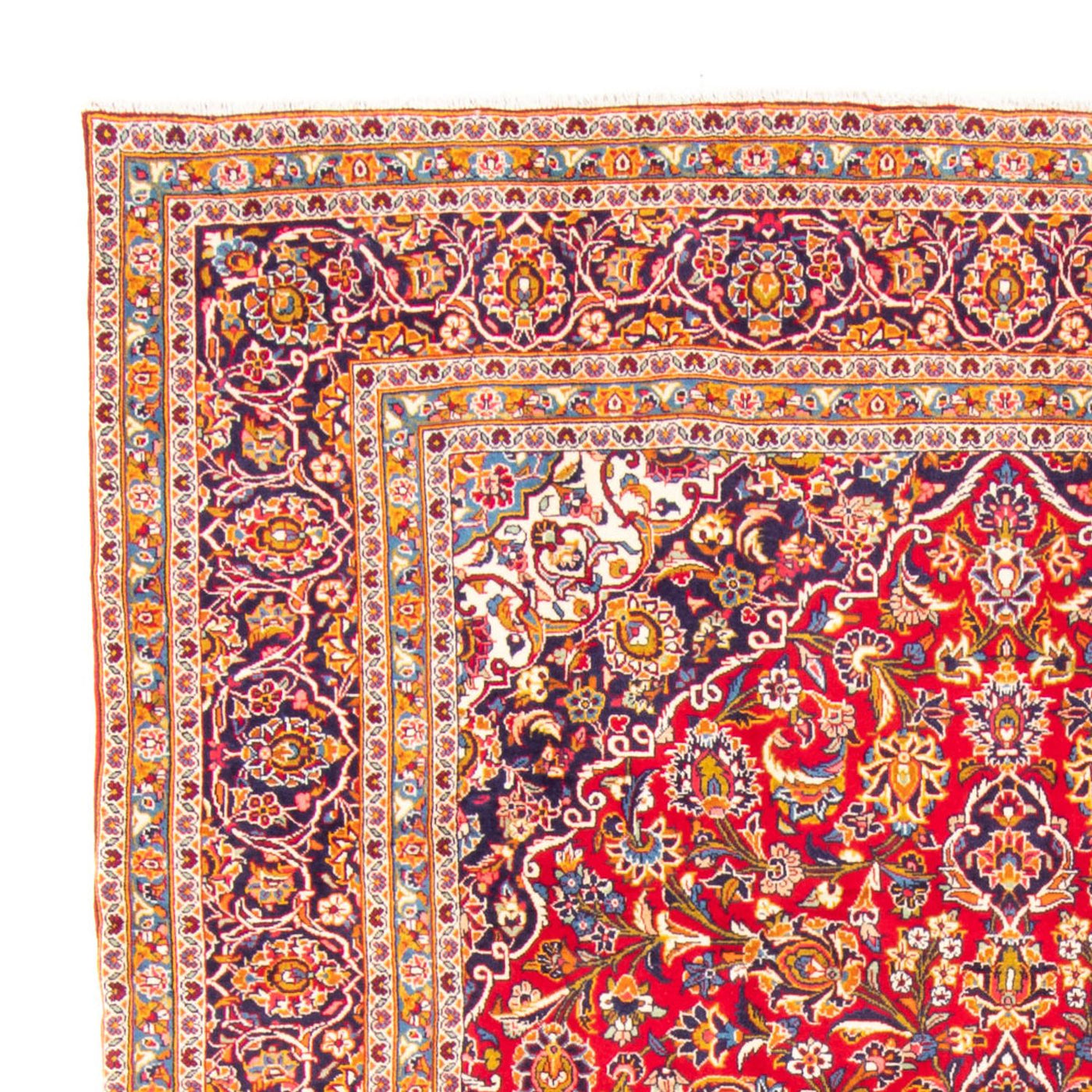 Kashan Tæppe 345x237cm - Persisk tæppe