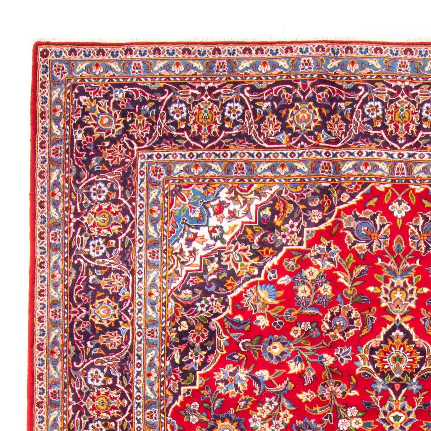 Kashan Tæppe 343x241cm - Persisk tæppe
