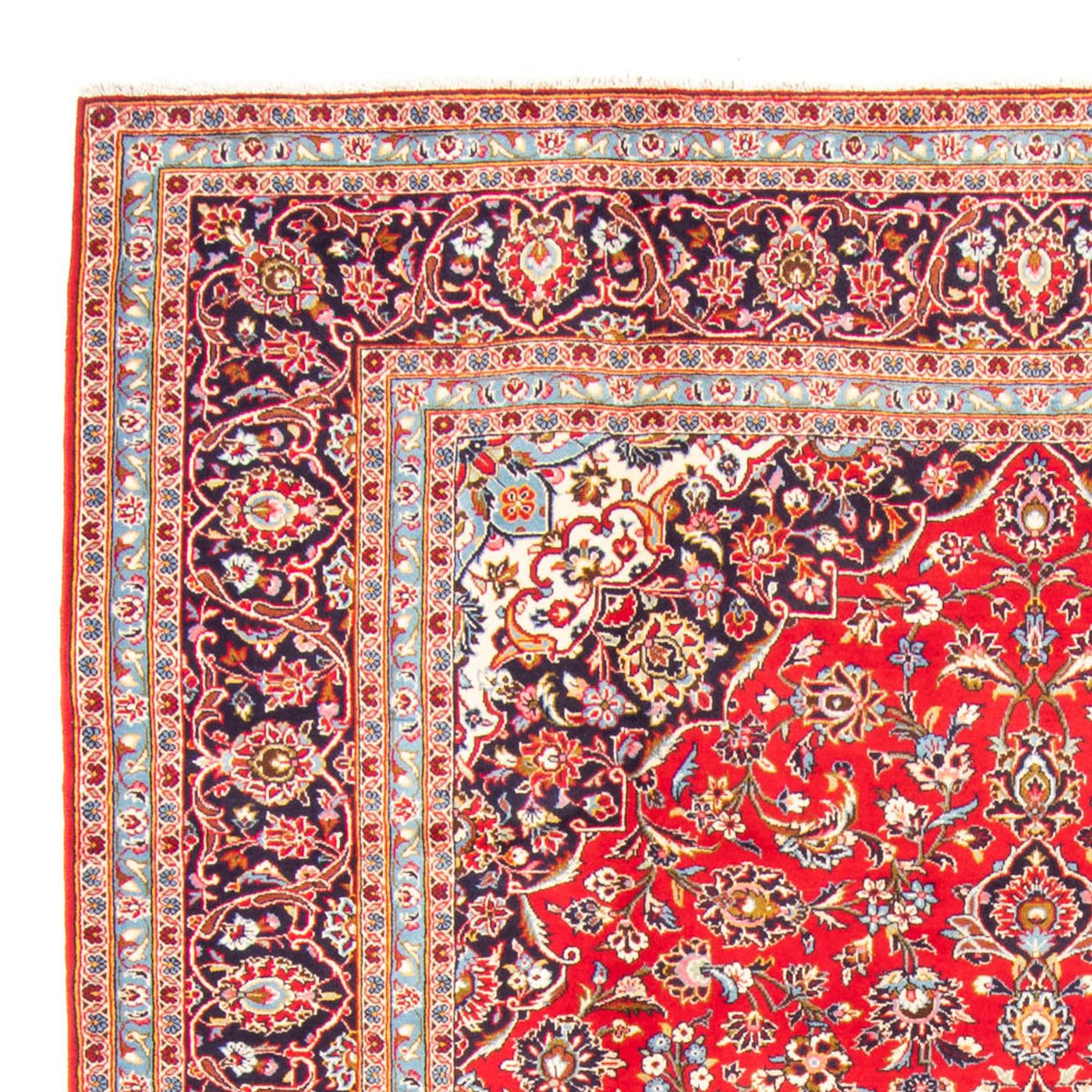 Kashan Tæppe 342x242cm - Persisk tæppe