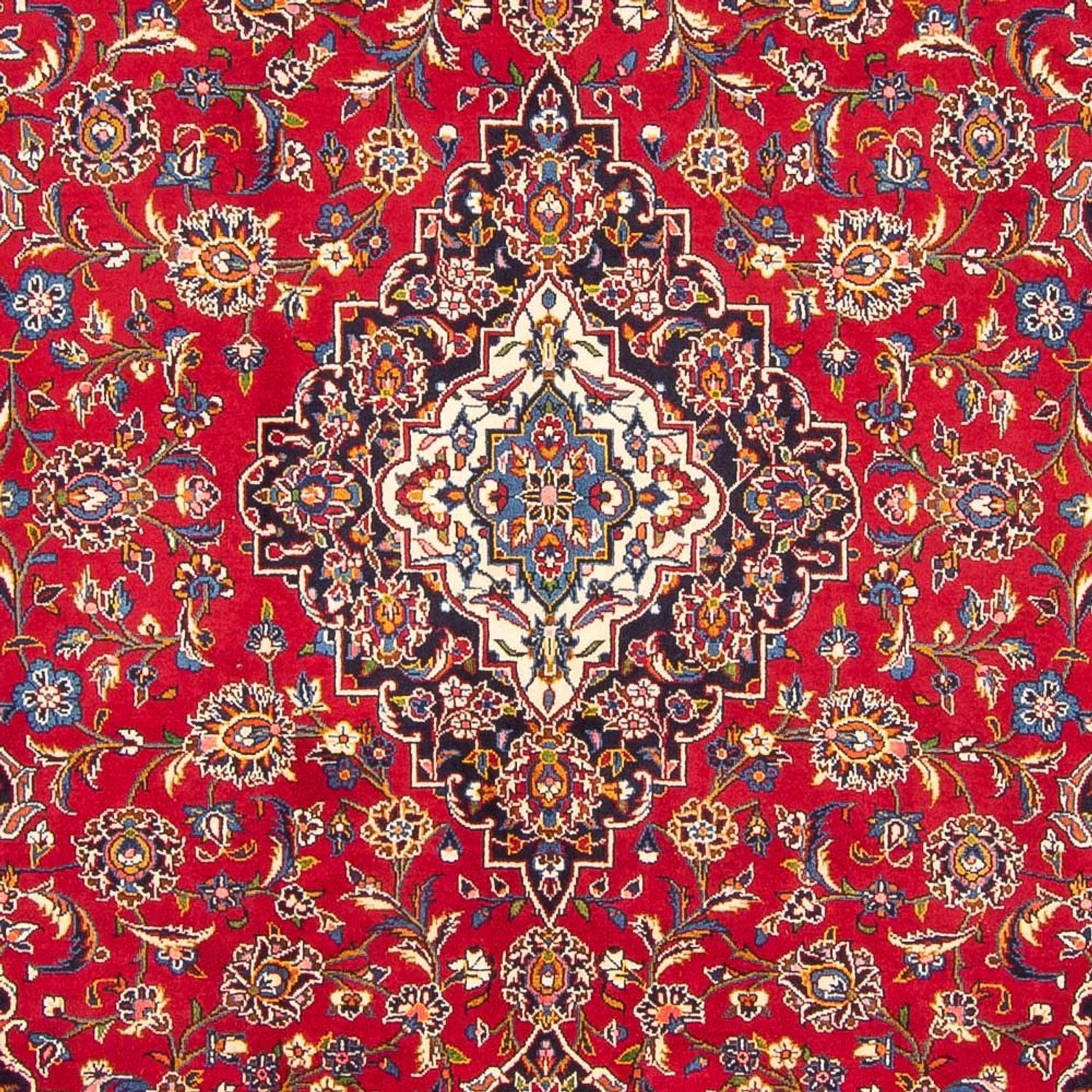 Persisk tæppe - Keshan - 337 x 246 cm - rød