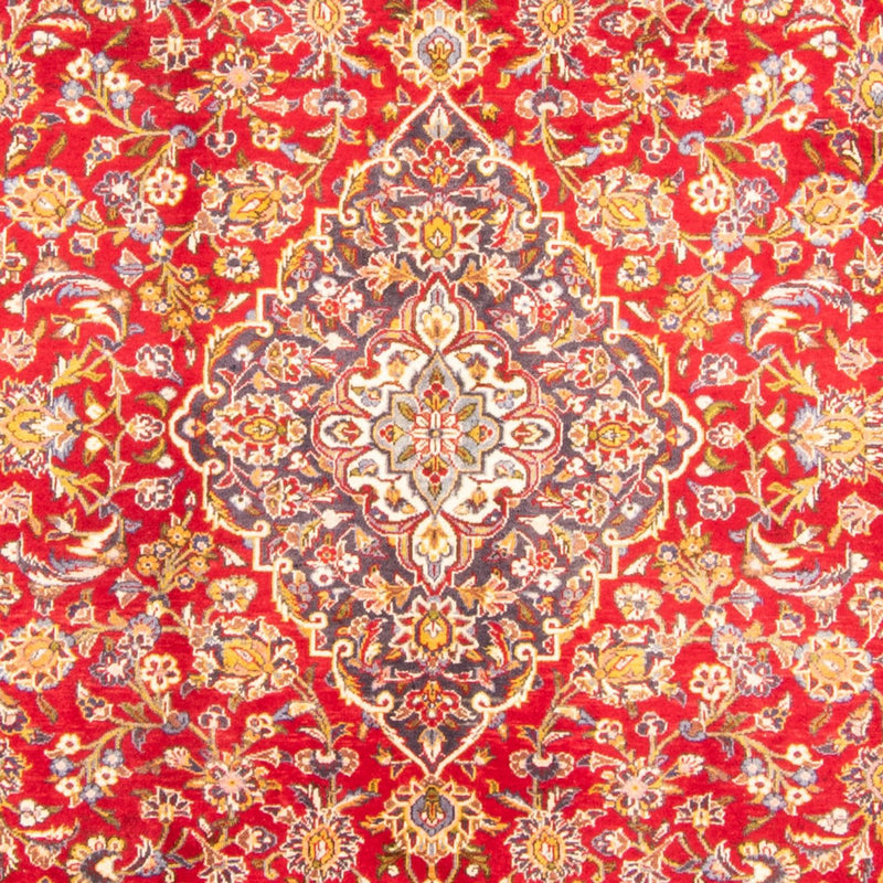 Persisk tæppe - Keshan - 344 x 243 cm - rød