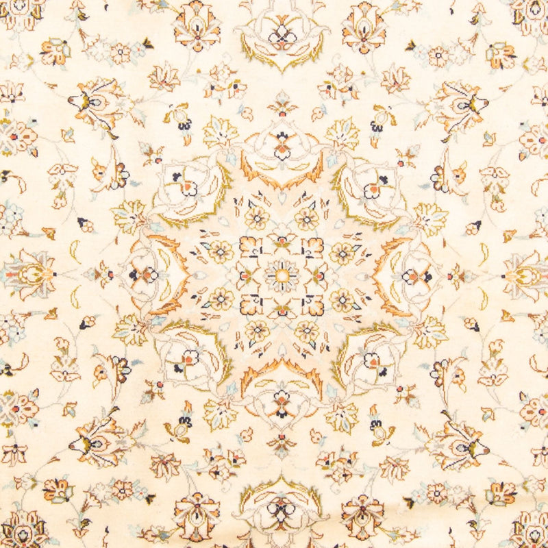 Persisk tæppe - Keshan - 344 x 243 cm - creme