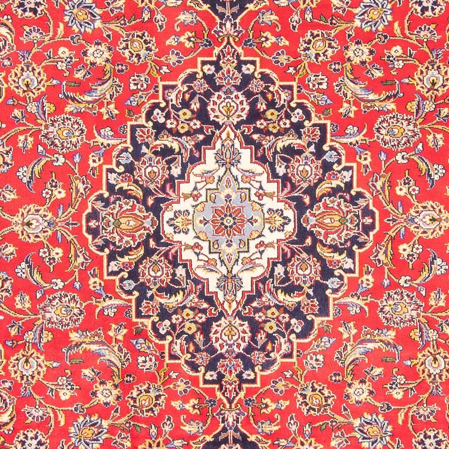Persisk tæppe - Keshan - 345 x 244 cm - rød
