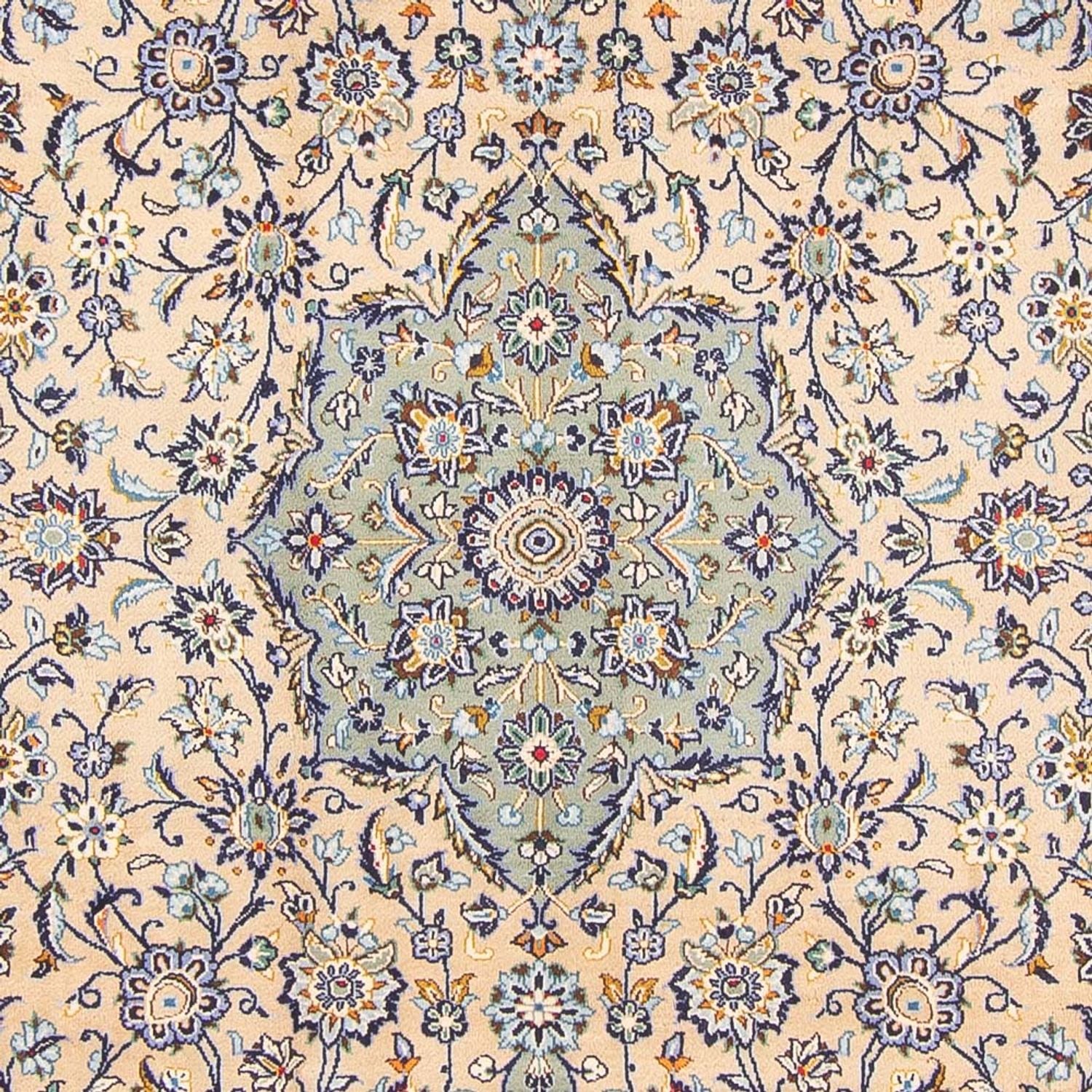 Persisk tæppe - Keshan - 344 x 245 cm - taupe