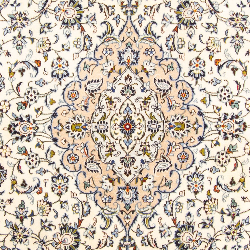 Persisk tæppe - Keshan - 347 x 244 cm - creme